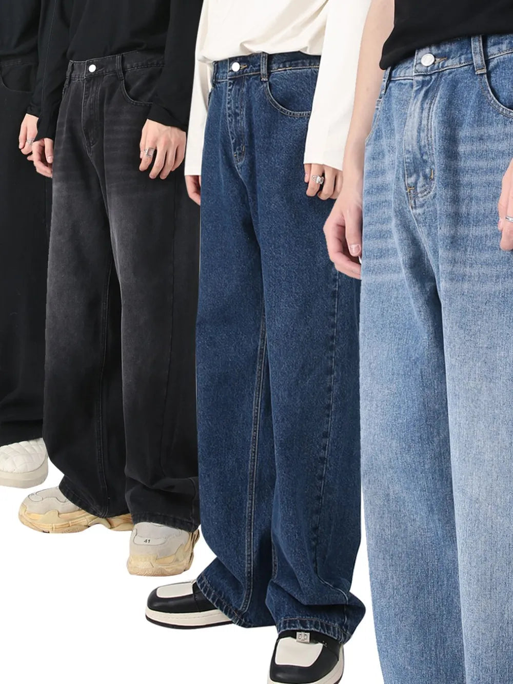 Urban Heritage Wide Leg Denims